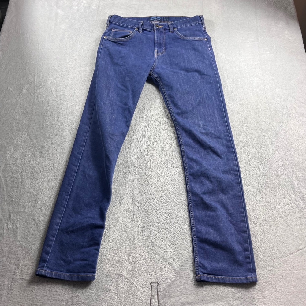 Patagonia Mens Blue Straight Leg Denim Jeans Size 31x32